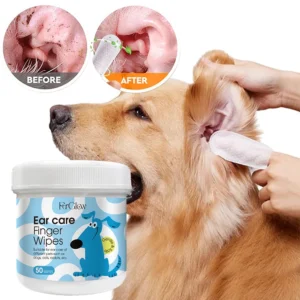 Pet Ear Cleaning Finger Wipes