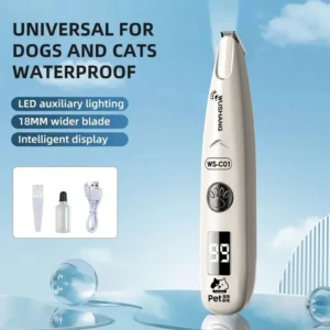 LED Waterproof Pet Trimmer