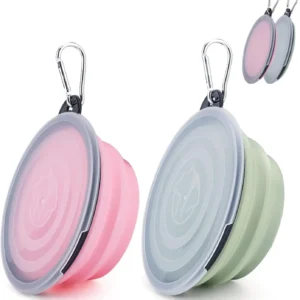 Collapsible Travel Pet Bowls